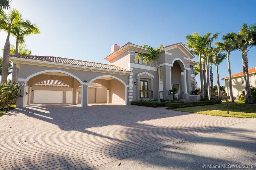 WE FOUND YOUR DREAM HOME!!!! Enjoy Full Out Luxury In This Prestigious Cutler Cay Estate With 6 Bedrooms / 6.5 Bathrooms With 6,000 SQFT. This Home Features The Largest Lot In The Community With Views Of The Lake From The Master Bedroom Balcony, Which Includes His/Hers Walk In Closets Spacious Glass Enclosed Shower (6 water jets) Stand Alone Tub & Bidet[His/Hers Vanities] First Floor Consists Of A Grand Dining Room - Formal Living - 2 Inch White Quartz Counter Tops with NEW Appliances. - Bonus Maids Quarters and 3 Car Garage - No Expense Spared All New Everything Including Interior & Exterior Lighting & Sprinkler System