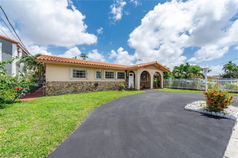 A home in Miami