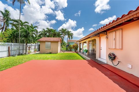 A home in Miami