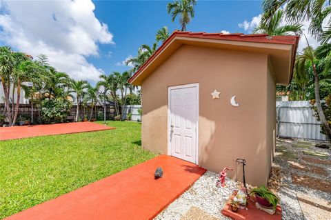 A home in Miami