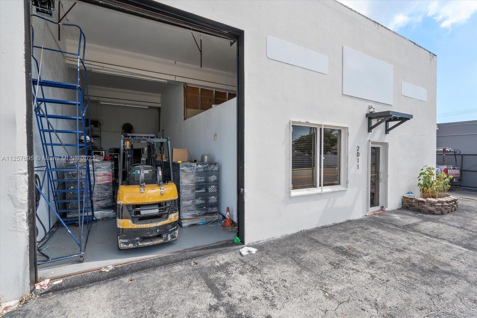 Amazing opportunity to acquire a full-service commercial kitchen which can be used as a commissary, ghost kitchen or a catering facility. The property has 3920 ft.² which is represented by 20% office and 80% kitchen. The kitchens are designed for two complete and self-contained production areas. New Roof completed in 2022. Equipment is included in the sale. The property is supplied by three-phase heavy power. Efficient layout includes 1 front street level 18' overhead door on Johnson Street and another in the rear, side and rear yards, 3 private offices, reception/display area and bathrooms. The subject property has a state land use (48) warehouse. Ideal location close to Ft. Lauderdale Airport and just minutes away from I95 and Hollywood Circle.