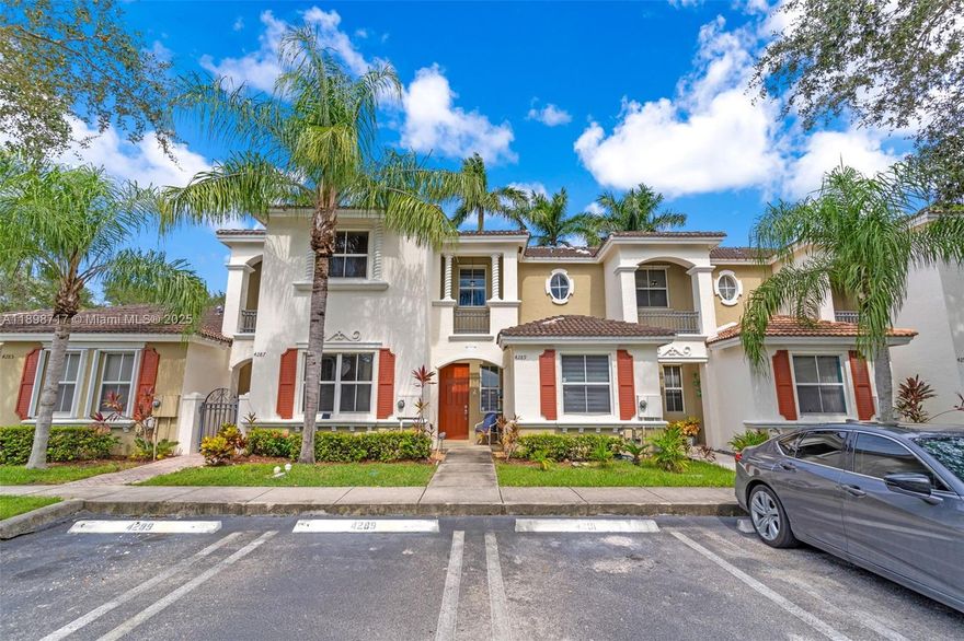 Step into this elegant 3-bedroom, 3-bathroom townhome located in the exclusive Marbella Bay community — where comfort, style, and convenience come together. This floor plan invites natural light and seamless flow between the living, dining, and kitchen areas — perfect for entertaining or relaxing . Your primary suite offers a private retreat with a large walk-in closet. Each additional bedroom includes its own bathroom, providing comfort and privacy . Private patio, ideal for morning coffee or evening gatherings. Enjoy resort-style living with access to the community pool, clubhouse, and scenic walking paths just moments away. Conveniently located near top-rated schools, shopping, dining, and major highways. For showings contact listing agent.