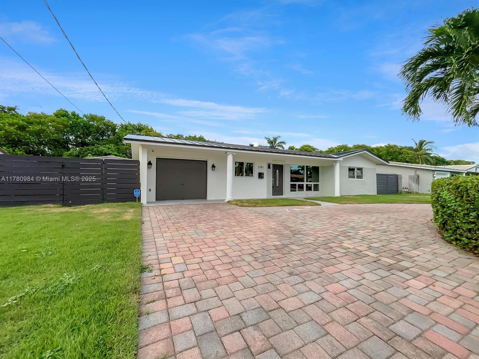 Rental Property at 2741 Ne 53rd Ct, Lighthouse Point, Broward County, Florida - Bedrooms: 3 
Bathrooms: 2  - $6,995 MO.