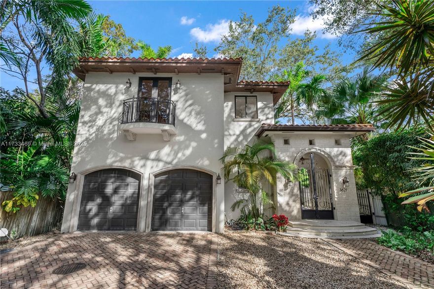 Welcome to this stunning 5 bedroom, 6 bathroom home in the heart of Coconut Grove. Offering 4,838sq. ft. of light-filled living space on an 7,500 ft. lot, this home features an open floor plan with high ceilings and seamless indoor-outdoor flow. The chef’s kitchen boasts high-end stainless steel appliances, granite countertops, and custom cabinetry. The spacious primary suite includes a spa-inspired bathroom, walk-in closet, and balcony access. Outside, enjoy a private tropical oasis with a sparkling pool, covered patio, and lush landscaping. Hurricane-impact windows, smart home features, and a 2-car garage add convenience. Located minutes from Coconut Grove’s top dining, shopping, parks, and schools, this home offers luxury and lifestyle in one perfect package. No HOA.