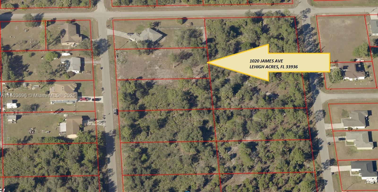 HALF ACRE LOT. Ready for the home of your dreams. Very private location and have plenty of room for a pool and large yard. Located in a great location of Lehigh. Close to all amenities and Southwest Florida International Airport and the beaches.