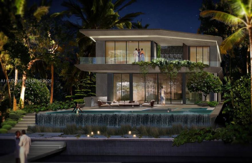 A rare side-by-side dual acquisition opportunity of two brand-new modern homes: with a combined 21,000-square-foot lot, 120 feet of waterfront ,stunning downtown and sunsets views. Each home offers 6 bedrooms, 7 bathrooms, and 1 half-bath, with Italian-crafted finishes, Yodezeen interiors, and Domo Design architecture. Highlights include a chef’s kitchen, smart-home technology, Gaggenau appliances, and a resort-style infinity pool and very large understories. Completion is expected summer 2026.