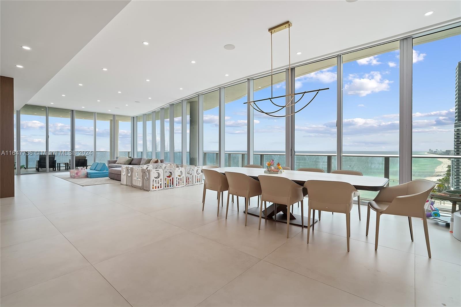 Rental Property at 17475 Collins Ave 2701, Sunny Isles Beach, Miami-Dade County, Florida - Bedrooms: 5 
Bathrooms: 7  - $35,000 MO.