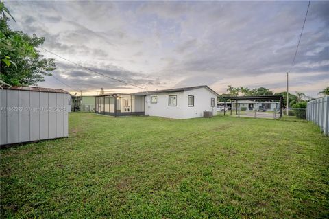 A home in Miami