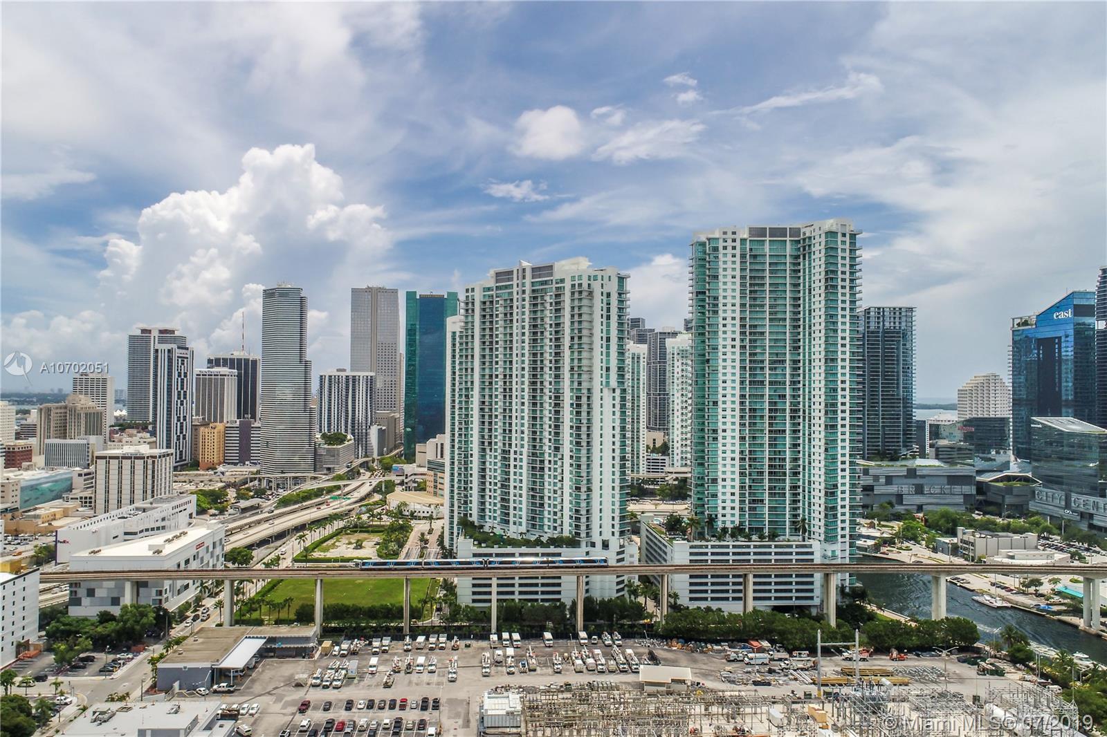 Welcome To Your New Home! One Bedroom/One Bath Condo With Spectacular City Views at Riverfront Gated Community. This Spacious Unit Features Tile Floors Throughout, Open Kitchen, Stainless Steel Appliances, Walk-in Closets. The Ivy Features a Spa, Health Club, Infinity Pool, Recreation Center & Much More. Walking Distance to Mary Brickell Village, Brickell City Center, Restaurants, Supermarkets, Cafe, Shopping & More. Easy Access to Major Expressways and A Short Drive to MIA Airport. One Parking Assigned. Washer and Dryer in Unit. Come See This Unit and Community Now.