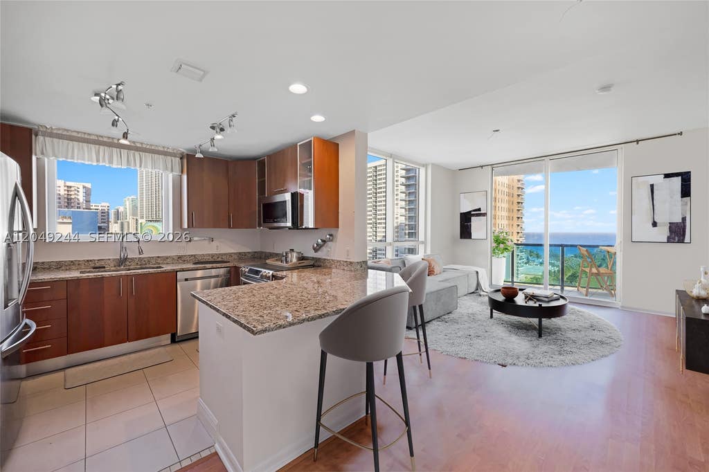 Photo of 1945 S Ocean Dr #714, Hallandale Beach, FL 33009 (MLS # A12049244)