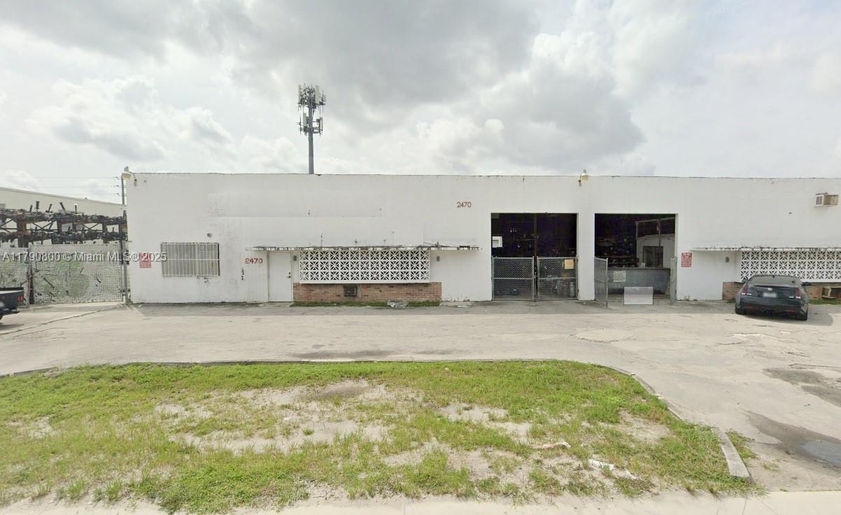 11,000 SF Warehouse Centrally Located in Miami-Dade County just off NW 27th Ave with Direct Exposure on NW 151st Street. Easy Highway Access. 4-Street Level Overhead Loading Doors (2-Front and 2-Rear). 15' Clear Ceiling Height; 3-Phase Power; Rear Outside Gated Storage Yard with Street Access; Ample Parking; Zoned I-1 Industrial.