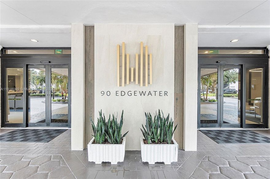 Nicely renovated 1/1 [880 sq ft} at Gables Waterway Towers in Coral Gables, on the Bay
The building was completely renovated which included the safety updates for the 40 & 50 year county recertifications. 24/7 valet, concierge & security, Amenities include a front and rear Lobby, Heated Pool overlooking the Bay, Gym, Game & Party rooms.
It's like living at a resort, all year long !