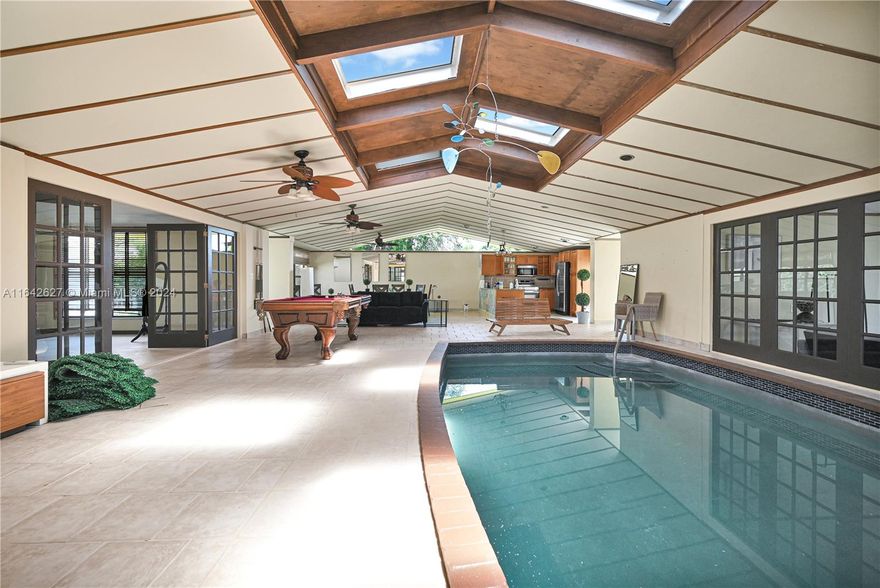 2915 Arthur St - A Coastal Gem
This one-of-a-kind 3-bedroom, 2.5-bathroom home, with over 2,800 sq. ft., sits on a tranquil, oversized cul-de-sac lot with 125 feet of ocean-access frontage. Custom-built for privacy and entertainment, this residence offers a unique lifestyle. The highlight is a private indoor natatorium, featuring a pool in the heart of the living room. Ideal as a personal retreat or a lucrative vacation rental, this property is meticulously designed to blend indoor and outdoor living for an exceptional experience.