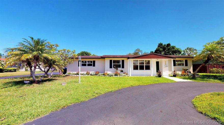 All permits have been closed as of Jan 21st! All inspections are done and approved! Come see this beautifully renovated 3/2, 2-car garage home w mature mango, lychee & avocado trees in a large fence backyard.  New high-velocity architectural shingle roof 2019. New energy-efficient impact windows, all flooring replaced with porcelain, a fully renovated custom designed kitchen w solid wood soft-close cabinets, quartz countertop, & new SS appliances. Master bath has custom-designed marble shower & dual sinks. The spacious screened-in covered patio is great for entertaining and includes a deep pool with new Diamond Brite finish and new cool touch pool patio surface. No flood insurance.  Top-rated schools and just steps to the beautiful Palmetto Bay Park. EZ access to US1 and Old Cutler Rd