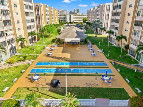 A home in Hallandale Beach