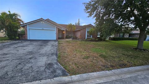 A home in Coral Springs