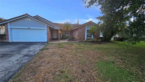 A home in Coral Springs