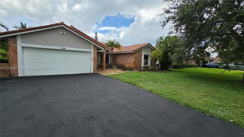 A home in Coral Springs