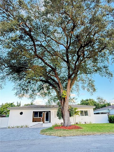 A home in Miami