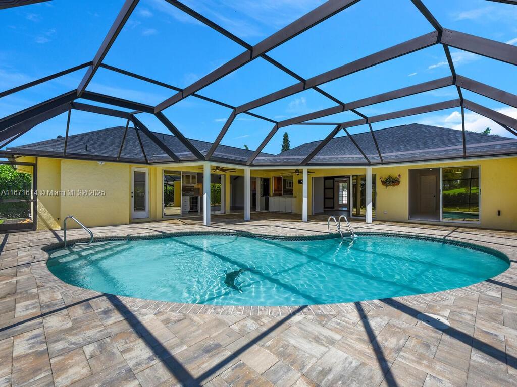 Experience luxury living in this stunning Palm River Estates home, boasting 3 bedrooms, 2.5 baths, and a 2-car
garage with no HOA fees. The spacious kitchen features granite countertops and stainless steel appliances, flowing
seamlessly into the living and dining areas with panoramic views of the backyard oasis and pool. Enjoy outdoor
entertaining with a wet bar, custom sliding doors, and serene golf course vistas. Additional highlights include wood
beams, recessed lighting, and proximity to Mercato, beaches, and top-rated schools. Schedule your private
viewing today.