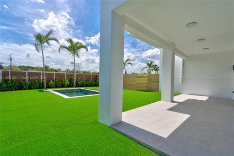 A home in Miami