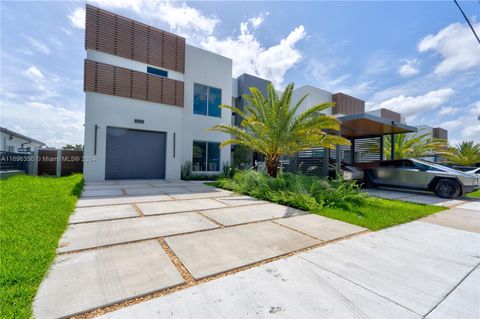 A home in Miami