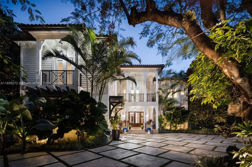 Offering the grandeur and elegance of an estate, this exquisite property boasts seven spacious bedrooms each featuring their own ensuite bathrooms, perfectly situated on a half-acre lot surrounded by incredible landscaping. Upon entry, you are greeted by a dramatic staircase and a double-height foyer that sets the tone for the entire home. The beautiful floor plan providing convenience and privacy, includes a main floor suite. Throughout the home, you'll find custom millwork that showcase the attention to detail and craftsmanship. One of the standout features of this home is the impressive outdoor summer kitchen area, making it the perfect space for entertaining and enjoying the Florida sunshine. Magnificent home that combines luxury & comfort. Situated in the heart of South Miami.