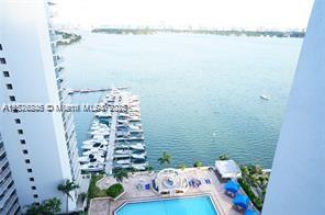 WATERVIEW FROM EVERY ROOM IN THIS VERY NICE 2BD/ 2BTH. Unfurnished. The apartment is full of day light. Split floor plan. Wide living room - Opened kitchen. UNIT WILL BE AVIALABLE MID OCTOBER (or before, after the works) AFTER DEPARTURE OF THE CURRENT TENANT- NEW PAINTING AND REPAIRS. Very well located in fast improving North Bay Village. PUBLIX is planning to open across the street. Dock boats available to rent from the building.