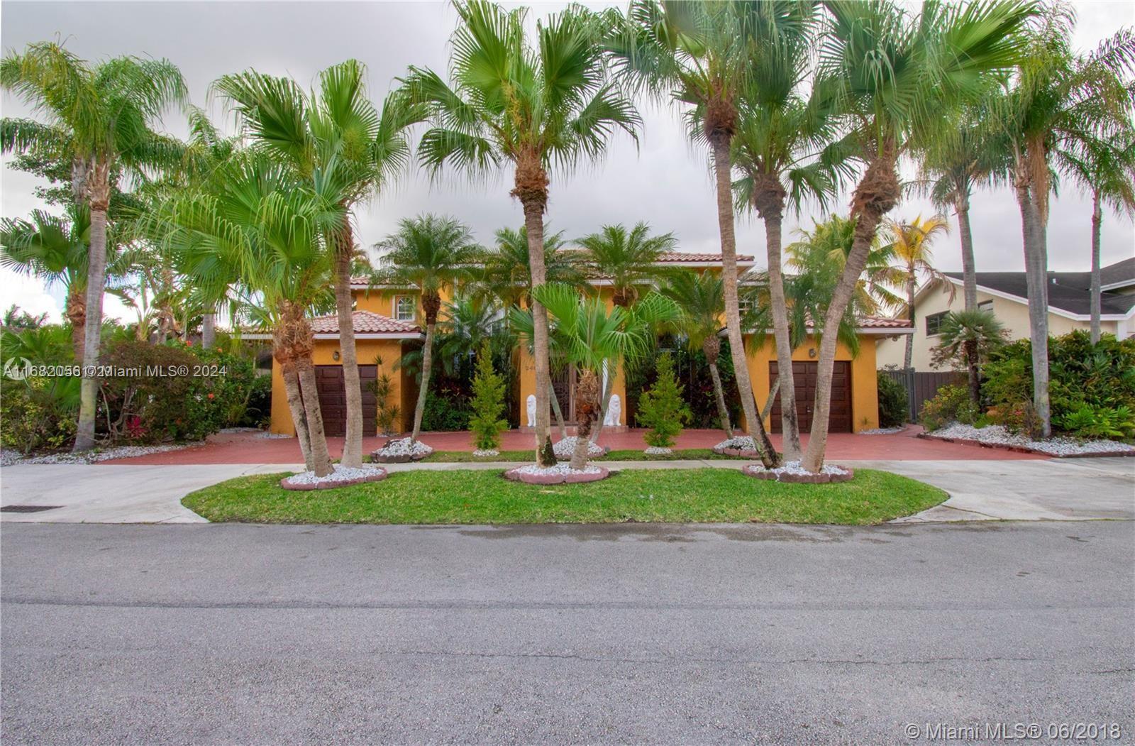 Amazing 4,702 Square Feet Two-Story 4 Bedroom 4 Bath. Two Car Garage. Large Family Room. Dome Screened Pool. Giant Covered Patio Area. Wet Bar. Huge Island Kitchen with Top of the Line appliances and Cabinetry. 1 Bedroom 1 Bath First Floor & 3 Bedroom 3 Bath 2ND Floor, all W/Walk-in Closets. Laundry Room. Accordion Shutters. Sprinkler System. Open Airy Floorplan. Volume Ceilings. Italian Ceramic Tiles & Hardwood floors. Don't Miss. Price Drastically Reduced.