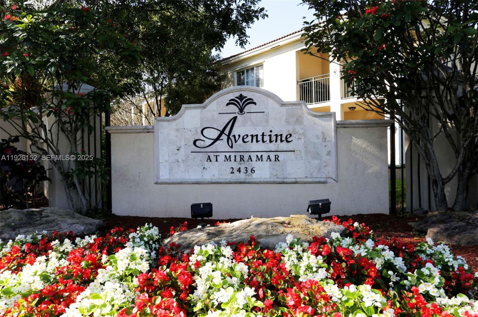 AVENTINE AT MIRAMAR CONDO - Residential Lease