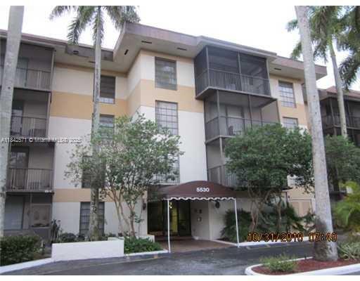 RESORT STYLE LIVING! THE UNIT IS NESTLED WITH A GATED COMMUNITY SO RESIDENTS ENJOY ACCESS TO DESIRABLE AMENITIES AND SERVICES, ONE PARKING SPACE ASSIGNED. STEP OUT INTO THE SCREENED BALCONY ON THE 4TH FLOOR, VIEW TO POOL FOR LEISURELY RELAXION. GRANITE COUNTERTOPS & WOOD CABINETS IN THE KITCHEN & BATHROOMS. LAUNDRY MACHINE IN THE UNIT. LOCATION CLOSE TO COMMERCIAL BLVD & TURNPIKE EXIT, SO EASY PROXIMITY TO OTHER HIGHWAYS. Equal Housing Opportunity.