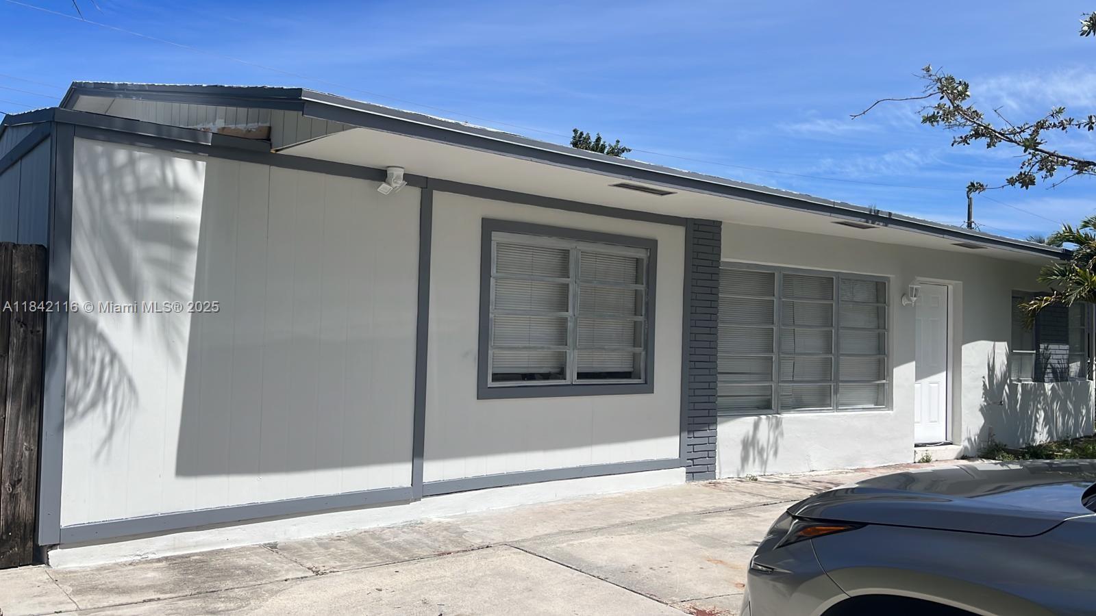 Welcome to this fully updated home in Pompano Beach, BRAND NEW ROOF installed in July 2025. and all renovations completed in 2023, including the kitchen, bathroom, flooring, and AC. This property is ideal for buyers looking for immediate cash flow, currently rented for $3,175 per month, or for families seeking a move-in ready home with no large expenses expected. The house features 3 bedrooms and 2 bathrooms, a spacious backyard perfect for entertaining, and a driveway that fits 4 cars. Located in a quiet neighborhood with no HOA, just a few blocks from US-1, restaurants, supermarkets, and department stores. Only two blocks from Cresthaven Elementary School and a quick 12-minute drive to the beach. Showings will begin after July 25