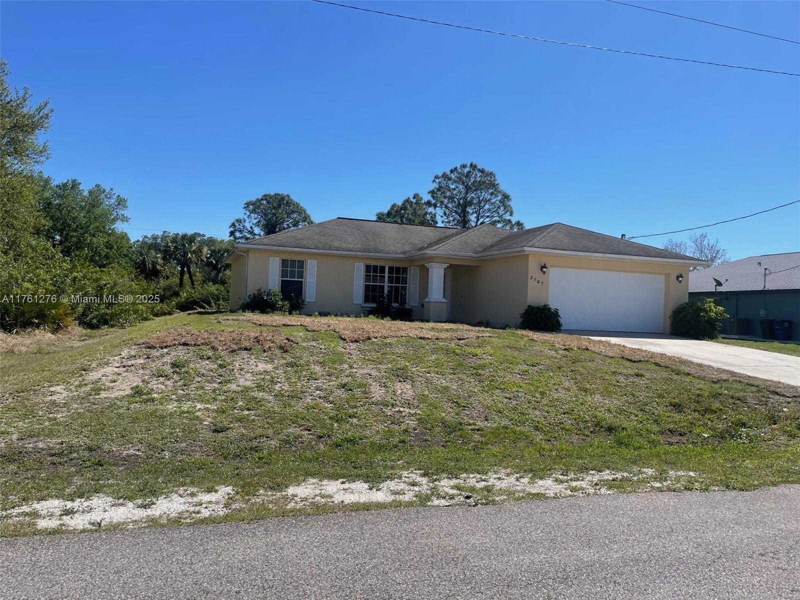 Property for Sale at 2507 33rd St W Lehigh Acres Fl 33971 St, Lehigh Acres, Lee County, Florida - Bedrooms: 3 
Bathrooms: 2  - $298,000
