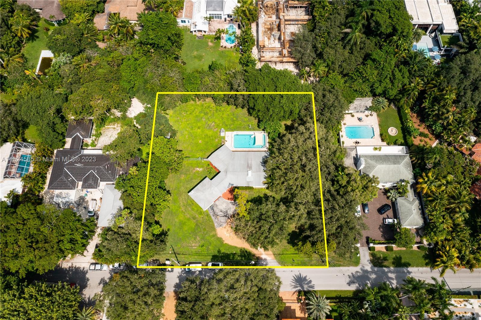 One of the truly spectacular remaining pieces of land in South Coconut Grove is now available. With over 46,000’ sf the possibilities are endless for this trophy property. The neighborhood is one of the most sought after
locations in famed Coconut Grove. On the park-like setting is a charming cottage and pool which is
eminently livable, as a rental or for personal use. Create your lifetime home in this outstanding location.
Dreams do come true. A Very Special Home.