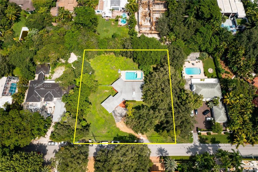One of the truly spectacular remaining pieces of land in South Coconut Grove is now available. With over 46,000’ sf the possibilities are endless for this trophy property. The neighborhood is one of the most sought after
locations in famed Coconut Grove. On the park-like setting is a charming cottage and pool which is
eminently livable, as a rental or for personal use. Create your lifetime home in this outstanding location.
Dreams do come true. A Very Special Home.