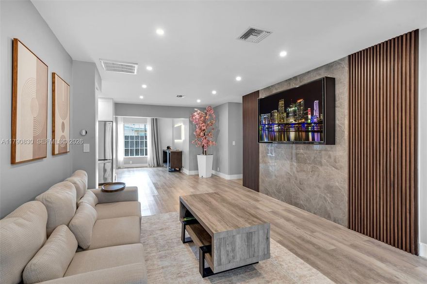 Move-in ready! Your Dream Home 4-bedroom, 2-bath home with a spacious backyard and private pool—perfect for entertaining. Features include a remodeled kitchen, breakfast nook, large living and dining areas, and a garage. The primary bedroom offers a walk-in closet and en-suite bath. New roof, new AC 2025(Rheem) and electrical panel (2024). This home includes accordion shutters and many upgrades. NO HOA. Conveniently located near shopping at Coral Square Mall and outdoor activities at Vinson Park. Easy access to major highways. Don’t miss this opportunity!