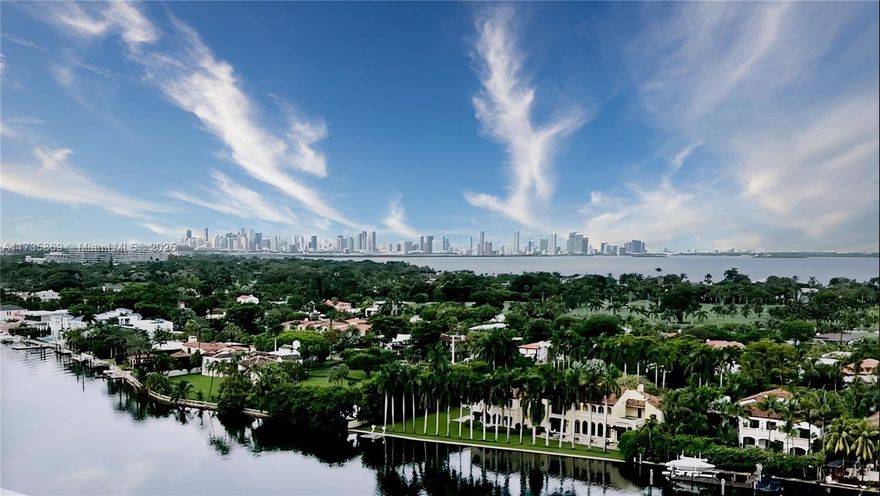 Experience the ultimate Miami waterfront lifestyle and enjoy breathtaking views of the Intracoastal Miami skyline and sunsets from the comfort of your home. The living-dining area is bright spacious with a stunning waterfront view from the balcony perfect for entertaining or relaxing. Access premium building amenities including a fitness center heated pool overlooking the water 24/7 security services. Building houses an exclusive restaurant. Convenience is key with an in-unit washer, dryer, and 1 assigned parking space. Located in the Millionaires Row this 2/2 is steps away from the beach and offers easy access to South Beach and Bal Harbour's shopping and dining experiences. Water cable/internet included in the rent. Also available for seasonal rental minimum stay required