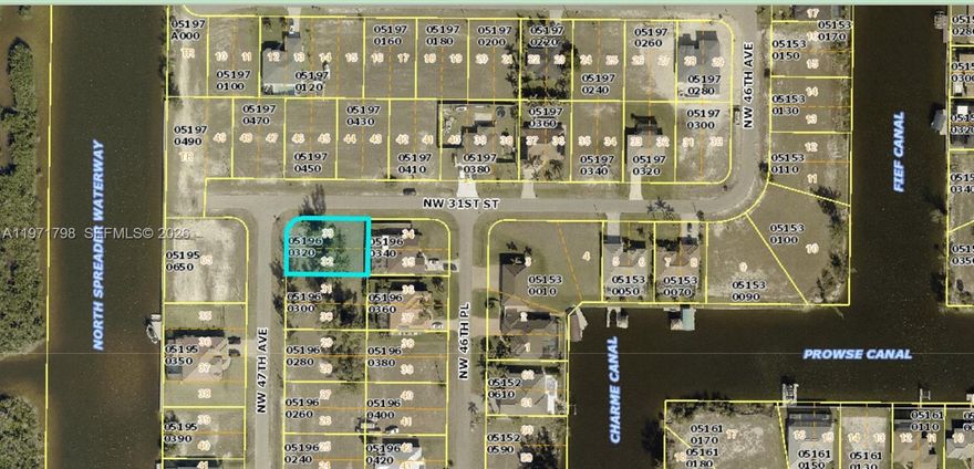 Corner vacant PREMIUM lot. Built your dream home in This Beautiful lot in Cape Coral Community. +10,000 sq ft. Lot.