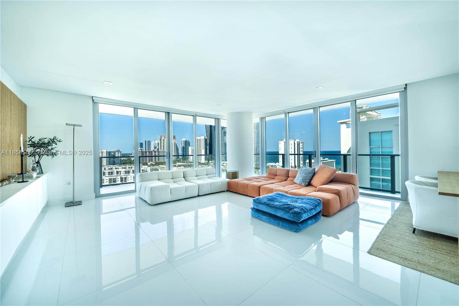 Gorgeous fully furnished 3 Bed + 3 Bath apartment in the luxury building Parque Towers in Sunny Isles. This beautiful unit features open kitchen with top of the line appliances, floor to ceiling impact windows and doors, walk in closets, washer and dryer. Enjoy the Sunny Isles Skyline, Intracoastal and Ocean views. This exclusive building offers 5 star resort style amenities including pools, kids pool, fitness center, sauna, movie theater, indoor children playroom, cigar room, wine cellar, 24 hour concierge service, valet parking and more. Conveniently located. Walking distance to the beach, restaurants and shopping centers. WE ARE ACCEPTING SHORT TERM RENTS OR EVEN FOR A YEAR!