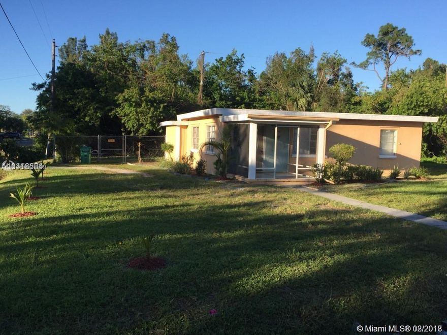 This Single Family Home already has a room addition which is currently being used as a 3rd bedroom. A second bath can be easily added to make the existing fully plumbed laundry room into a Master Bathroom and still leave room for laundry facilities! LARGE CORNER LOT with fenced back yard. Excellent home for Owner-Occupant or Investor. Owner/Agent. Make your offer today! Tenant is month to month and will vacate upon sale. Special assessment showing on taxes will be paid off at closing.