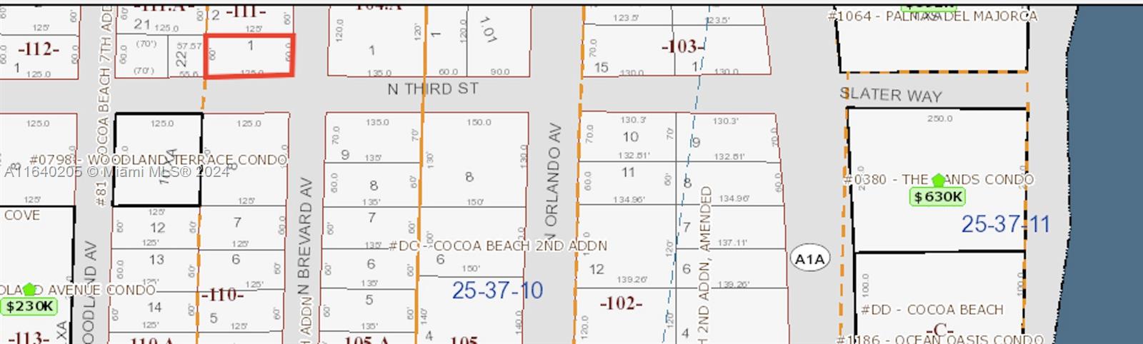 Fifth Addition to Amended - Land