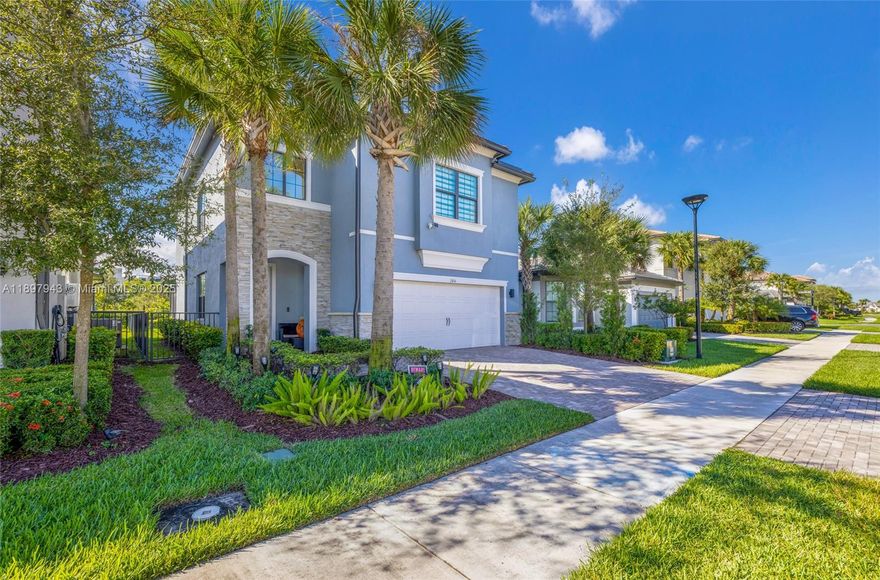 Live stylishly in one of Oakland Parks newest communities.Stunning 3BR/2BA single-family home built in 2022, located in the gated community of Oak Tree in Oakland Park. This modern residence offers an open-concept floor plan, high ceilings, and a sleek designer kitchen with quartz countertops, stainless steel appliances, and a large island. Enjoy impact windows, a spacious primary suite with walk-in closet, and a covered patio overlooking a private fenced yard. Resort-style community amenities include a clubhouse, pool, fitness center, pickleball courts, and walking trails. Conveniently located just minutes from Wilton Manors, Downtown Fort Lauderdale, and the beach. Easy to show!
