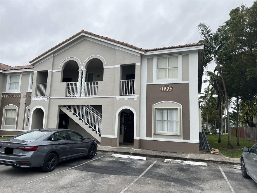 *** THIS UNIT IS PART OF A FOUR-UNIT PORTFOLIO SALE IN KEYS COVE. THE UNITS ARE TO BE SOLD TOGETHER TO ONE BUYER. SEE THE ATTACHMENT IN MLS. *** FIND THE YOUTUBE VIDEO WITH THE MLS NUMBER *** PROPERTY IS RENTED WITH A GOOD TENANT. EXCELLENT FIRST FLOOR UNIT WITH A PRIVATE FENCED-IN PATIO WITH DOOR LEADING TO THE GRASSY AREA. PAINTED AND REPAIRED RECENTLY. NEW REFRIGERATOR AND DISHWASHER INSTALLED. ENJOY THREE BEDROOMS AND TWO BATHROOMS ALL TILED. THE MASTER BEDROOM IS SEPARATE FROM THE OTHER TWO BEDROOMS. ENTERS INTO THE LIVING/DINING AREA WITH SMALLER BEDROOMS AND GUEST BATHROOM TOWARD THE FRONT AND MIDDLE OF UNIT. THE MASTER BEDROOM AND BATHROOM ARE TOWARDS THE BACK OF THE UNIT. THE KITCHEN OVERLOOKS THE FAMILY ROOM AND PATIO DOORS. THERE IS A STACK MACHINE FOR DOING LAUNDRY. ALL WINDOWS ARE PROTECTED WITH ACCORDION HURRICANE SHUTTERS.