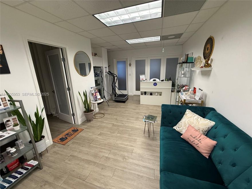 OFFICE CONDO FOR SALE. Remodeled professional office at 717 Ponce de Leon Blvd, Unit 206, in the heart of Coral Gables. The property is currently leased with a tenant in place through March 2027, providing immediate income with future owner-user flexibility. The office is meticulously maintained and features an efficient layout. The suite includes two main offices, one conference room, potential cubicle space, and a fully equipped in-unit kitchen with sink and water service—a rare feature in the building. Two assigned covered garage parking spaces are included. Two restrooms are located nearby on the floor, with elevator access. Full-service building with water, electricity, A/C, and trash included in the HOA fees. Secure, key-card garage access, spacious lobby, and on-site café. Prime location: Ponce de Leon Blvd & 8th Street (Calle Ocho), two blocks from Le Jeune Road. Well-maintained boutique building in a central Coral Gables corridor.