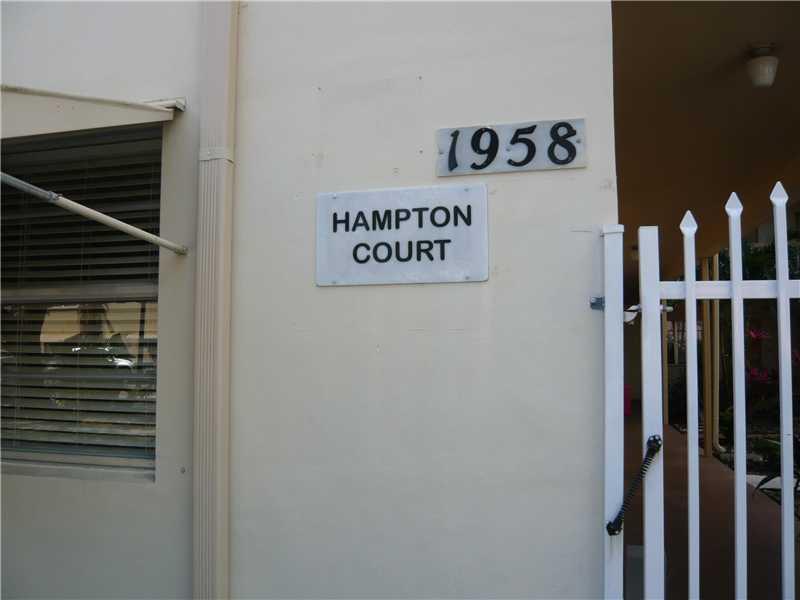 HAMPTON COURT CONDO - Residential Lease