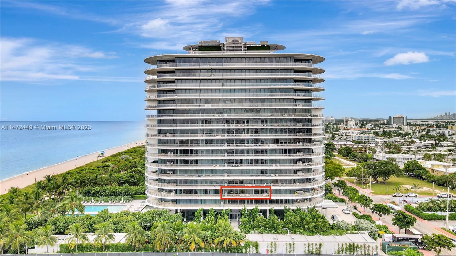 Property for Sale at 8701 Collins Ave 403, Miami Beach, Miami-Dade County, Florida - Bedrooms: 1 
Bathrooms: 2  - $1,695,000