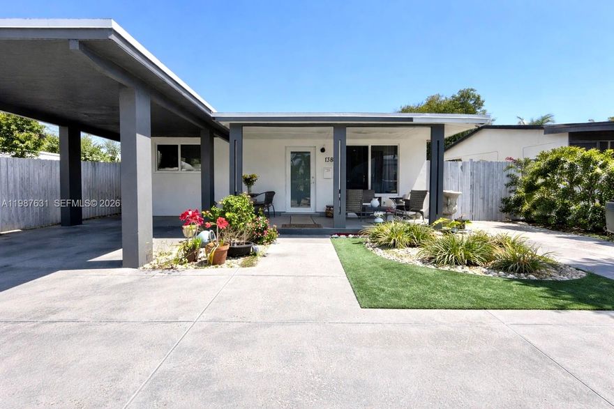 Beautiful 4-bedroom, 3-bathroom home located in  Fort Lauderdale! This stunning property features solar panels, a brand-new roof, and hurricane-impact windows and doors for added peace of mind. Enjoy brand-new laminate flooring throughout, along with a fully upgraded kitchen and beautifully renovated bathrooms. The A/C unit is approximately 3 years old, offering comfort and efficiency. Centrally located near shopping, dining, and major highways—this is a place you’ll truly love to call home!