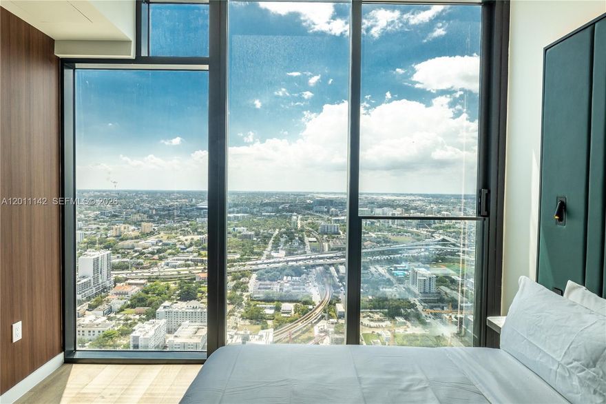 A pied-à-terre that gives passive income. Distinct from other studios as it is on a signature residence floor with higher ceilings, upgraded Waterworks fixtures, and views of Miami's skyline and the Biscayne Bay. Fully furnished unit, equipped with OSE package, offering access to E11even's exclusive hotel program: use the unit when you want, let the hotel generate you income while you're away. Private beach access on pristine South Beach for owners, as well as E11even membership with special access. This new construction, 65-story tower is located in Miami's Park West District, with common areas including fine art installations, casino-style sports lounge with stadium-style seating, Chopra Spa mind & body experiences, state-of-the-art fitness center, Club E11even bar & lounge, and Day Club and pool with cabanas overlooking the Miami skyline.