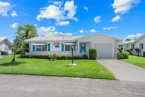 A home in Boynton Beach