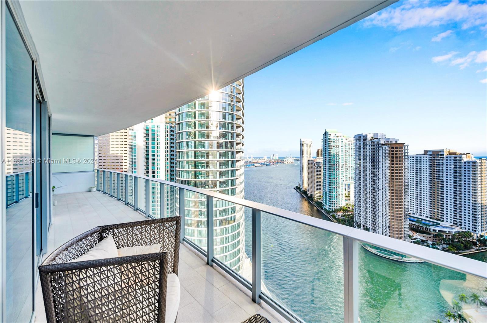 Imagine a home where your days begin with sweeping ocean & city views, & end with dinner from Zuma delivered straight to your door. This redesigned residence is more than just a place to live; it’s the key to an exclusive Miami lifestyle defined by luxury & thoughtful convenience. Here, you’ll enjoy benefits that few buildings offer; a new exclusive membership at Joia Beach Club, discounts at Zuma & Area 31 restaurants, 2 free movie passes at Silverspot Cinema weekly, a flexible 30-day rental policy to a liberal pet policy that welcomes up to three pets of any size. Bask by the hotel pool or for a more quiet experience, the resident pool awaits. Privai Spa & Fitness offers residents favorable membership options. This exclusive lifestyle will be yours at EPIC. SOLD FURNISHED. ALSO FOR RENT
